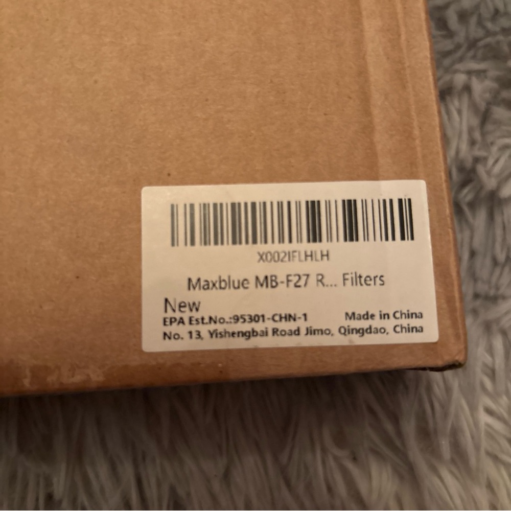 Maxblue MB-F27 Refrigerator Water Filter, Replacement SET OF 3 new in box - Picture 7 of 9